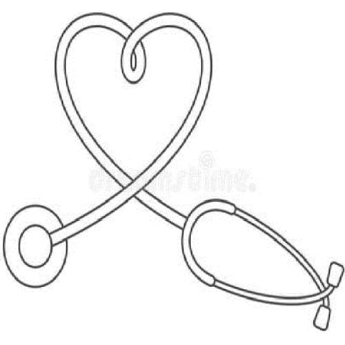 Personality Stethoscope Necklace Custom Necklace Stainless Steel Gold Chain Engraved Name Choker Bohemian Jewelry Women Men BFF