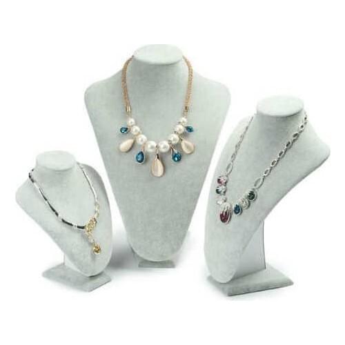 Enlightened Decor Imported Suede Gray Top: 23 cm Height: 36 cm Mannequin