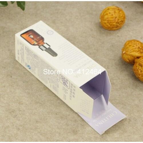 CMYK printing Matte Lamination HD packaging boxes for 30ml bottles packing boxes with paper ---PX10792