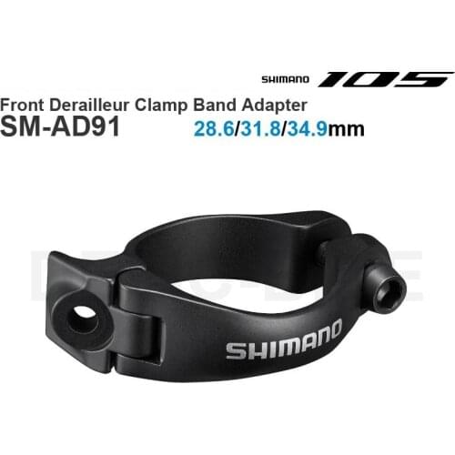 SHIMANO 105 R7000 SM-AD91 DURA-ACE DI2 Front Derailleur Clamp Band Adapter - 28.6/31.8/34.9 mm Original parts
