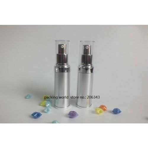20ML UV airless bottle plastic bottle for lotion/emulsion/serum/liquid skin care cosmetic packing pump bottle sprayer