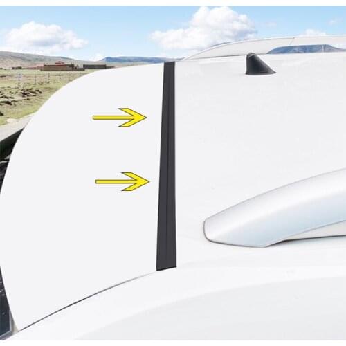 Universal DIY 1.6m Car Door Trunk Edge Seal Strip Rubber Weatherstrip Sealing Sticker Auto Accessories For SUV MPV Hatchback Car
