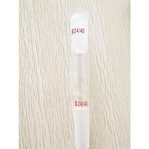 24/40, straight connection adapter, distillation tube, ground connection, laboratory glassware