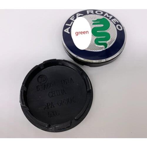 4pcs 5.6cm 6cm Car Wheel Center Hub Cap Badge Emblem wheel dust-proof Decal For Alfa Romeo Mito 147 156 159 166