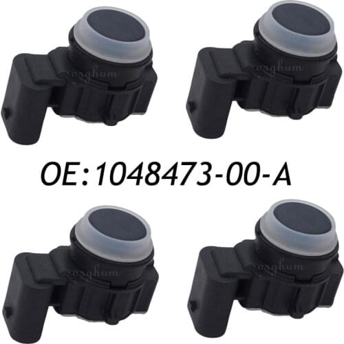 4PCS PDC Parking Distance Control Sensor For Telsa Model S 1048473-00-A 0263033336
