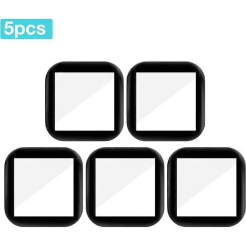 5pcs Soft Protective Film For Fitbit Versa 3 Fitbit Sense Screen Protector Film Screen Full Cover Anti-shatter Watch Accessories