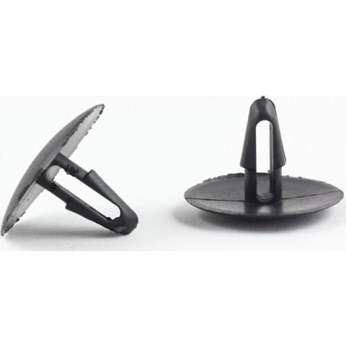 500x Plastic Hood Insulation Retainer Clips Fastener Rivet For Toyota 09467-09008 Car styling