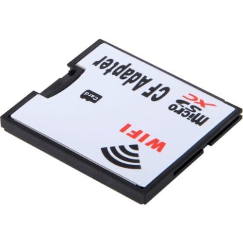 WIFI Adapter Memory Card TF Micro SD to CF Compact Flash Card Kit for Digital Camera