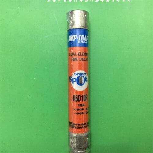 Free shipping 5pcs A6D10R Ferraz French Roland 21x127MM ceramic fuse fuse 10A 600VAC genuine