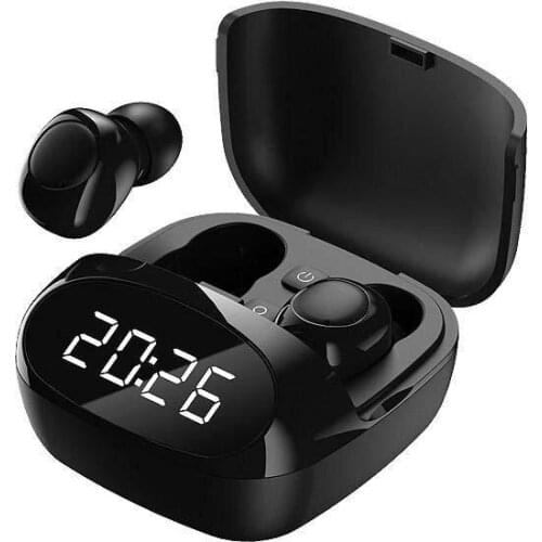 Bluetooth Wireless Headphones XG29 LED Power Display Button Control Noise Reduction Earbuds IPX4 Earphone Hifi Stereo Waterproof