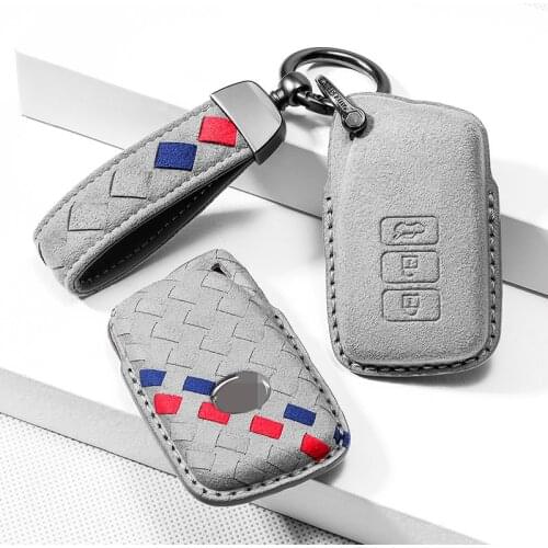 Weave style Turn Fur Car Remote Key Cover key Case For Lexus NX200 ES200 250 RX200t ES RS GS IS LX NX Series