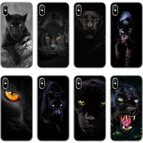 Animal Black Panther Accessories Phone Case For Huawei P30 P20 Pro P10 P9 P8 Lite Y5 Y6 Y7 Y9 P Smart Plus 2018 2019