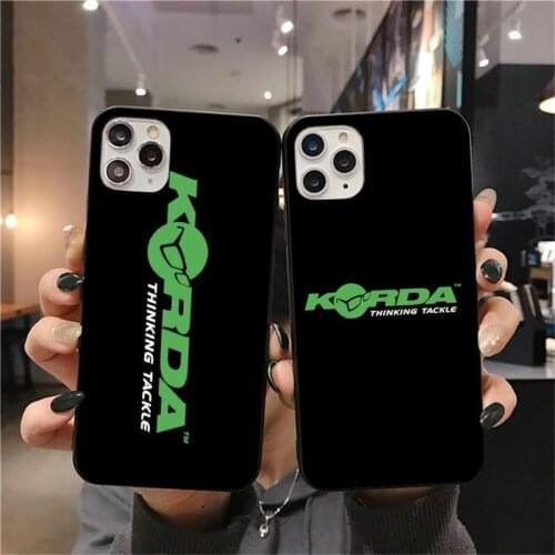 Korda Fishing Tackle Phone Case For iphone 12 11 Pro Max Mini XS Max 8 7 6 6S Plus X 5S SE 2020 XR cover