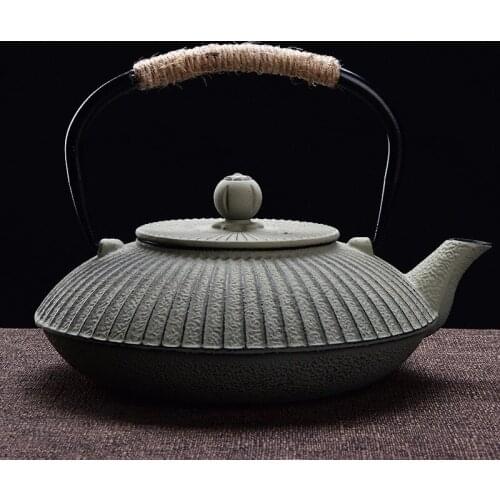 Iron pot cast iron special price Japanese uncoated tape filter net iron pot boiled water tea cast iron teapot tea set