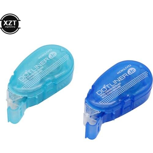 Double Sided Adhesive Dots Stick Roller Permanent Adhesive Applicator Replaceable Stationery Office Glue Tape Sticks Dispenser