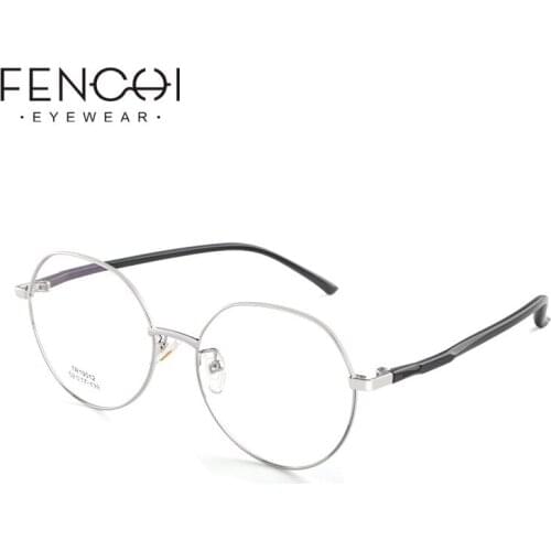 FENCHI TR90 rose gold glasses frame anti blue ray glasses transparent gaming computer blue light blocking glasses women men