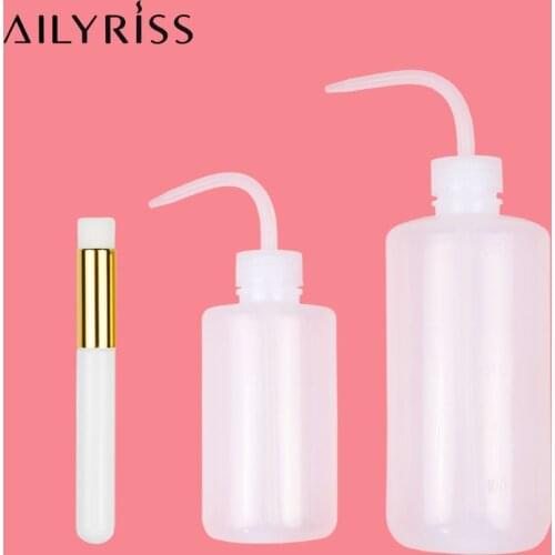 Tattoo Wash Bottle Transparent Tattoo Soap Diffuser Squeeze Bottle Clean Microblading Supplies Permanent Make Up Accessories