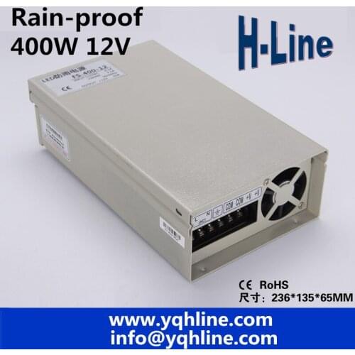 FS-400-12 monitor power LED Rainproof switching power supply transformer power 400W 12V 33A