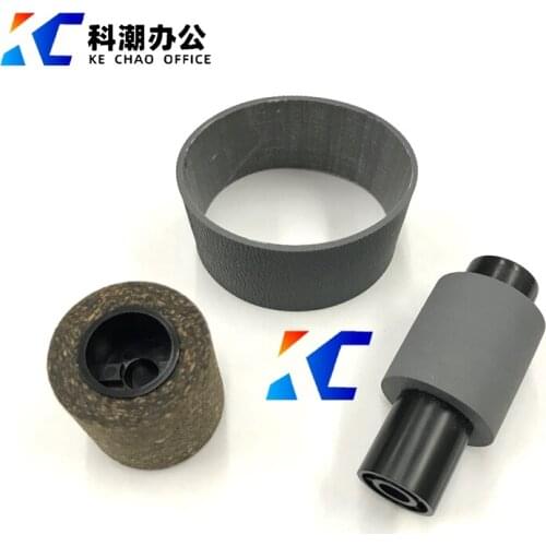 KECHAO 1set/3pcs ADF paper pickup roller Compatible for Ricoh MP9000 1100 1356 1357 1350 1106 1107 907 906 copier parts
