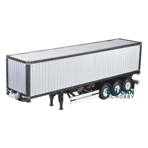 Hercul 40ft Container Chasis Semi Tractor Trailer Unpaint KIT RC 1/14 Model TH01021-SMT2