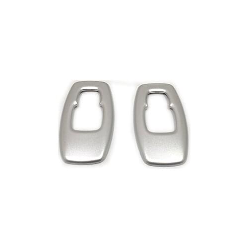 2pcs ABS Matte For RENAULT Kadjar Car Inner Roof Reading Lamp Cover Trim decorative Car Styling Accessories 2016 2017 2018 2019