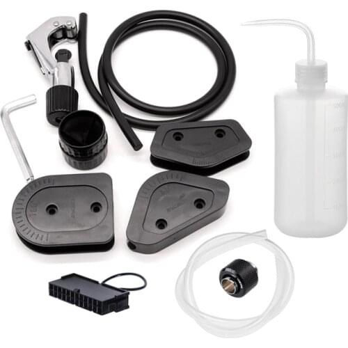 Bykski OD12/14/16mm Acrylic/PMMA/PETG Hard Tube Bending Mould Kit + Water Bottle + 24pin Power Starter Water Cooling System Tool