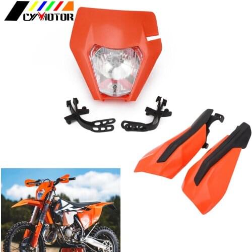 Motorcycle 2019 Handguards Hand Handlebar Guards Headlight Headlamp For KTM XCW XCF XC EXCF 150 250 300 350 450 500