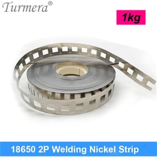 1KG 0.15mm Thickness 18650 2P Welding Nickel Strip for Lithium Battery Soldering Use for Electric Bike and Solar System Turmera