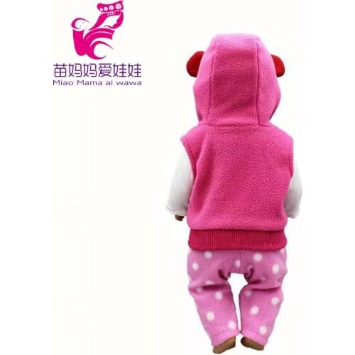 17 inch baby doll clothes sweater and pants 18" american doll clothes casual wear