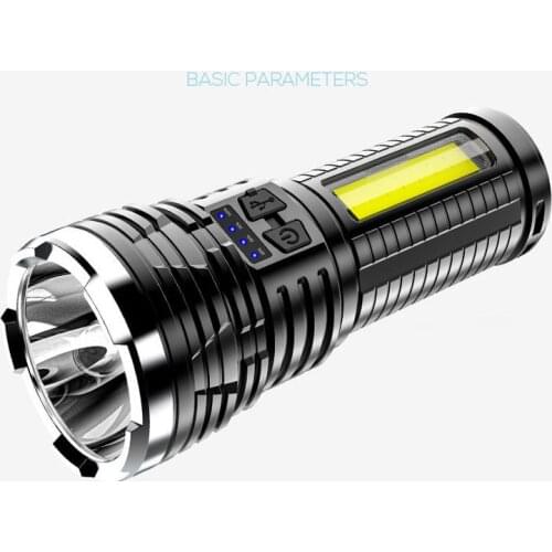 XHP500 most powerful led flashlight torch usb X56 rechargeable tactical flashlights hand lamp Outdoor lighting free shpping 1pcs