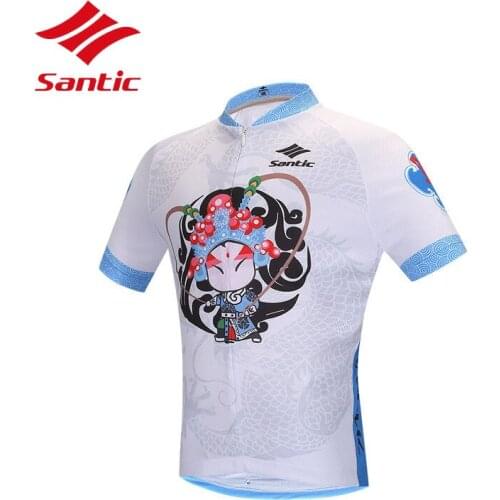 Santic Boy Cycling Jersey 2018 Summer Breathable Bicycle Bike T-Shirts Children Sport Cycling Clothes Clothing Roap Ciclismo