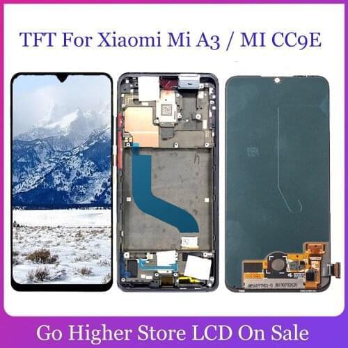 TFT For Xiaomi Mi A3 Lcd MI CC9E Lcd Display Touch Screen Digitizer Assembly Replacement