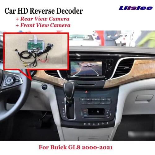 Car DVR Rearview Front Camera Reverse Image Decoder For Buick GL8 2000-2021 7 Inch Original Screen Upgrade