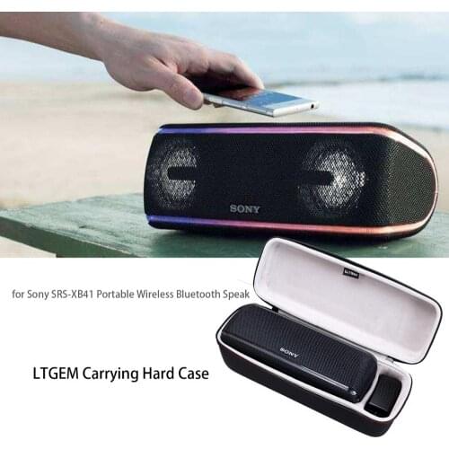 LTGEM Hard Case for Sony SRS-XB41 Portable Wireless Bluetooth Speaker