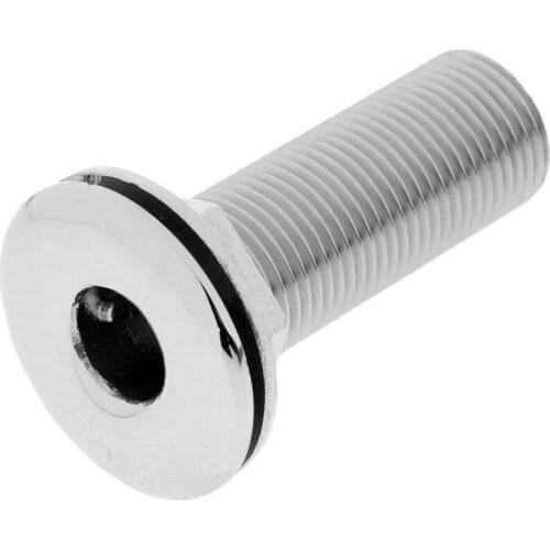 1-1/2 Inch Stainless Steel Thru-Hull Hose Fitting for Boats