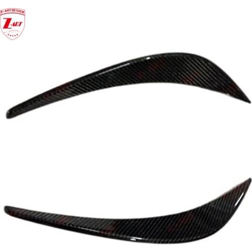 2007-2015 Z-ART carbon fiber front bumper splitter for R8 carbon fiber canards for R8 V8 V10 carbon fiber front flaps