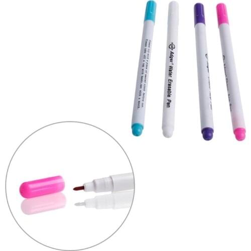 Auto Vanishing Pen Water Erasable Fabric Marker Pen Marking NoteTextile Ink Tool N58A