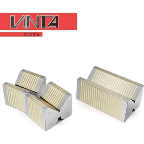 Free shipping CNC Magnetic Introduction Block for Grinding Machine F35A F35B F36V F37V V shaped Fine Coarse Compound