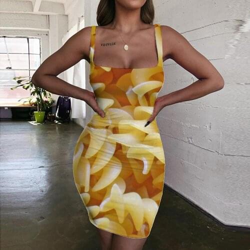 Giyu Brand Novelty Dresses Women Food Vestido Sexy Harajuku Sundress Womens Clothing Mini Evening Vintage Beach Fashion