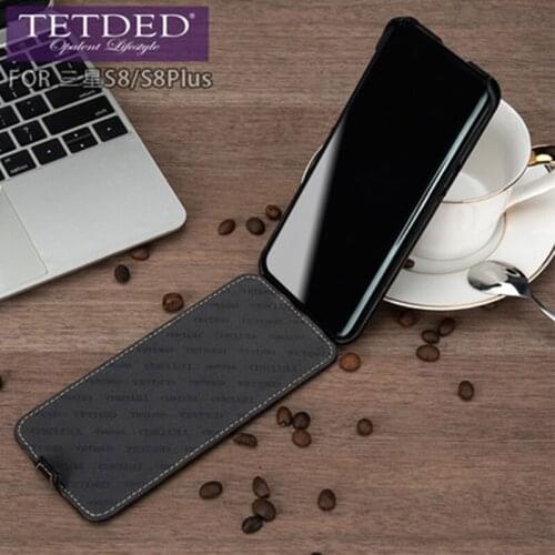 Case for Samsung Galaxy S8 & S8 Plus Business Flip Phone Bag with Magnetic Shell Genuine Leather Case for Galaxy S8Plus 5.8/6.2