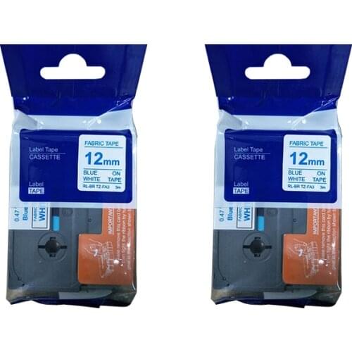 For Brother PT-2030/PT-E200/PT-7600/PT-2730/PT-18Rz/PT-1280/PT-1010/PT-3600/PT-2430PCz/PT-9700PC/PT-9800PCz TZE-FA3 Cloth Tape