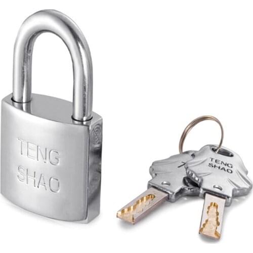 6 pieces 40mm well received keyed differently sturdy durable container door padlock