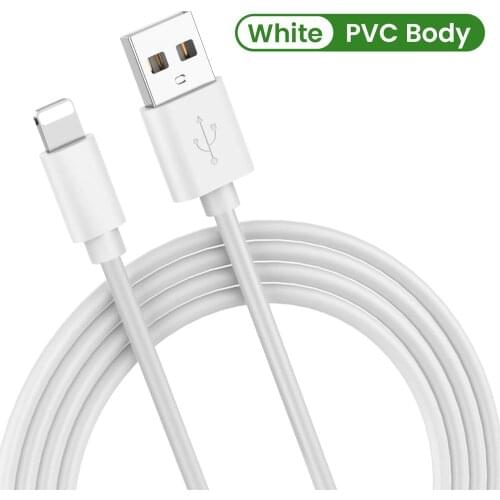 2A Fast Charging USB Cable For iPhone 12 11 XS Max XR X 8 7 6 6S 5S Cord Quick Charge Mobile Phone Cable Fast Data Charger cable