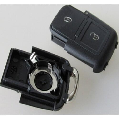 Remote Key Shell 2 Button For VW Polo Golf FOB Replacement Key Blanks Cover