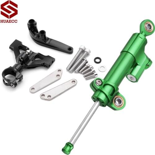 Motorcycle Steering Stabilize Damper Bracket Mount for Kawasaki ZX14R ZZR1400 2006-2016