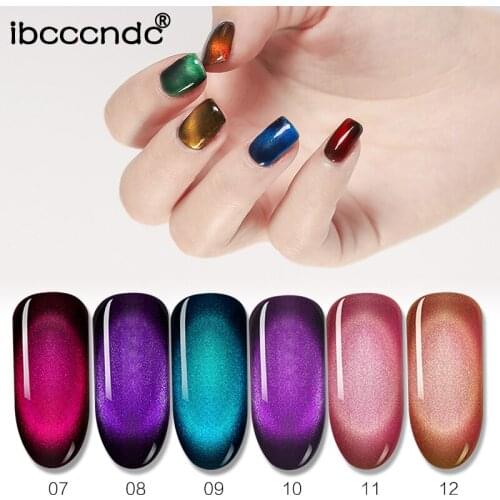 Manicure Nail Art Magnetic Cat Eye Gem Gel Nail Coat 10ml UV Gel Top Coat Soak Off UV Gel Nail Coat Magnetic Gel Lacquer Varnish