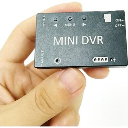 Mini DVR HD Micro Audio Video Recorder FPV Recorder Built-in 3.7V 400mah Battery for RC Racing Multicopters VR Goggles