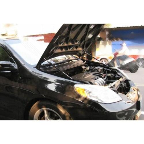 For Toyota Matrix E130 2003-2008 Front Hood modify Gas Spring Carbon Fiber Lift Supports Struts Rod Shocks