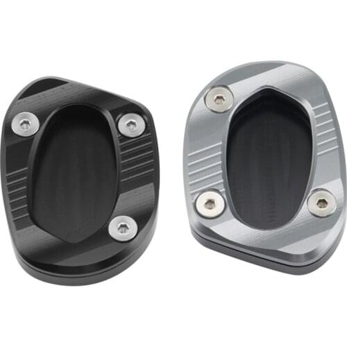 Motorcycle Kickstand Foot Side Stand Extension Pad Support Plate for Triumph Speed Twin 1200 2019 2020