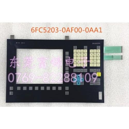 Brand New Membrane keypad for OP010 6FC5203-0AF00-0AA1 6FC5 203-0AF00-0AA1 Operating Panel Button Pad